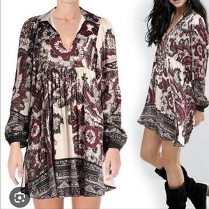 Free People Say You Love Me Mini Dress